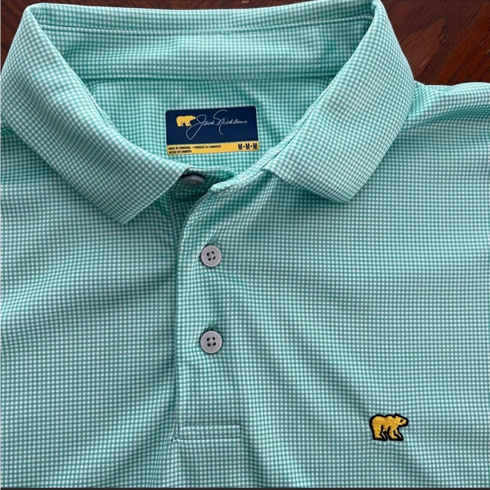 Jack Nicklaus Golf Polo Shirt. Size M